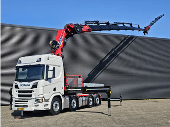 شاحنة كرين SCANIA R