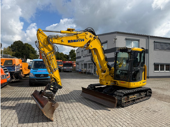 حفارة Komatsu PC88 MR-11E0 Kompaktbagger Verstellausleger Powertilt: صور 2 حفارة Komatsu PC88 MR-11E0 Kompaktbagger Verstellausleger Powertilt: صور 2