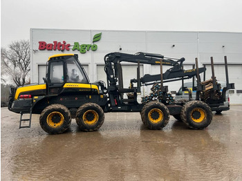 شاحنات نقل الأخشاب في الغابات PONSSE