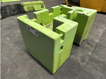 ثقل موازن - آلات البناء Liebherr LTM 1050-3.1 counterweight right 2.2 ton: صور 4