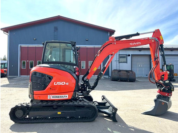 جديد حفارة مصغرة Kubota U50-5 DEMO PYÖRITTÄJÄLLÄ: صور 5