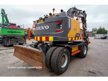حفارة على عجلات Volvo EWR150E PYÖRÄOHJAUS: صور 5