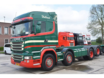 شاحنات الحاويات / جسم علوي قابل للتغيير شاحنة SCANIA R 520