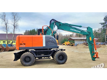 حفارة على عجلات Hitachi ZX140W-3: صور 5 حفارة على عجلات Hitachi ZX140W-3: صور 5
