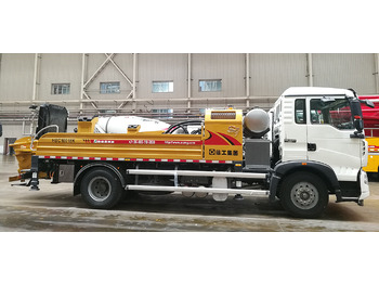 مضخة خرسانة XCMG 2020 Year Concrete Pump Truck Hbc10022V Used Truck Mounted Concrete Pump Price: صور 3