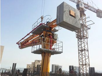 جديد مضخة خرسانة ثابتة XCMG Schwing Concrete Distributor HGP32 High Efficiency 22kw 32m Hydraulic Spider Concrete Placing Boom Made in China: صور 4