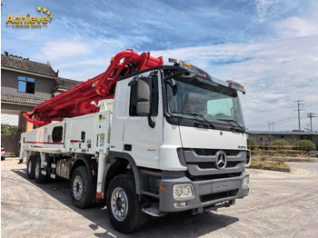 Putzmeister Putzmeister  M56-4RZ Actros 4141Mercedes-Benz Concrete pump truck 【ACHIEVE】TOP CONDITION!!! إيجار Putzmeister Putzmeister  M56-4RZ Actros 4141Mercedes-Benz Concrete pump truck 【ACHIEVE】TOP CONDITION!!!: صور 3