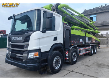 مضخة خرسانة ZOOMLION ZOOMLION 2019 ZOOMLION 56X-6RZ 56M Scania P450 8x4【ACHIEVE】TOP CONDITION!!!: صور 2