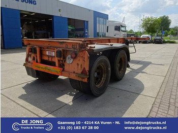 شاحنات الحاويات / جسم علوي قابل للتغيير نصف مقطورة VAN HOOL 20'