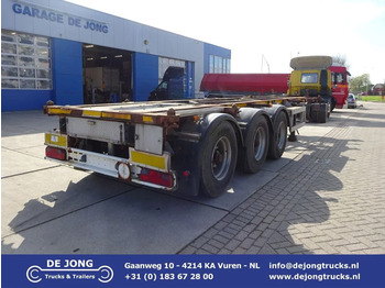 شاحنات الحاويات / جسم علوي قابل للتغيير نصف مقطورة VAN HOOL 20'/30'