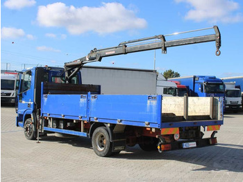 شاحنات مسطحة, شاحنة كرين Iveco EUROCARGO 100E17, EURO 3, CRANE HIAB 035-2: صور 4