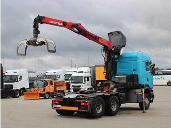شاحنة كرين Scania R490, 6X4, EURO 6, PALFINGER EPSILON M13Z91: صور 3