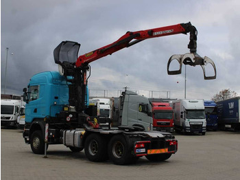 شاحنة كرين Scania R490, 6X4, EURO 6, PALFINGER EPSILON M13Z91: صور 4