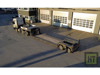 عربة مسطحة منخفضة نصف مقطورة FAYMONVILLE