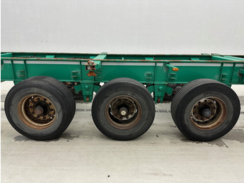 شاحنات الحاويات / جسم علوي قابل للتغيير نصف مقطورة Fruehauf Skelet 2 x 20-40 ft: صور 5