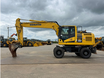 حفارة على عجلات KOMATSU PW180