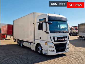 بصندوق مغلق شاحنة MAN TGX 24.400 6X2-2 LL-U / Intarder / Ldbw / Konvek: صور 4