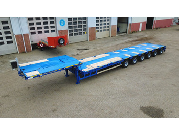 عربة مسطحة منخفضة نصف مقطورة GOLDHOFER STZ