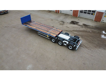 نصف مقطورة مسطحة