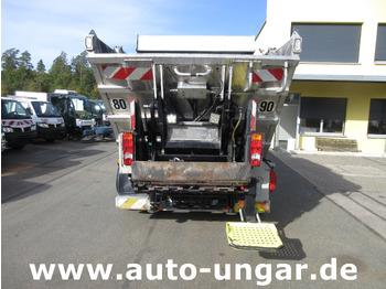 شاحنة القمامة Isuzu NPR 75 Müllwagen Provence Benne - Faun Lifter Presse Kipper Trittbrett Bj 12: صور 3