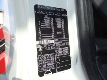 شاحنة كرين, شاحنات مسطحة MAN TGS 26.440 6X2 HMF 2620 K5: صور 4