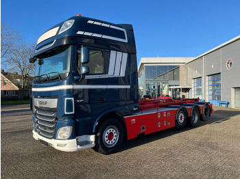 DAF XF106-530 8X2 / AJK HOOKLIFT 25000KG / 9 TON FRONT AXLE / NAVI / ONLY:612482 KM / SSC / AUTOMATIC / EURO-6 / 2019 إيجار DAF XF106-530 8X2 / AJK HOOKLIFT 25000KG / 9 TON FRONT AXLE / NAVI / ONLY:612482 KM / SSC / AUTOMATIC / EURO-6 / 2019: صور 1