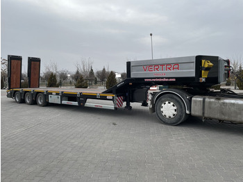 جديد عربة مسطحة منخفضة نصف مقطورة Vertra 3-Achs Tieflader verbreiterbar Liftachse NEU: صور 5