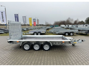جديد مقطورة لنقل المعدات WIOLA B3540 MAX - 400 x 170 cm | 2546kg ładowności | trap stalowy | 3-osiowa budowlanka: صور 2