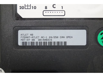 كتلة التحكم - معدات المناولة Atlet FZ2007 | Rijregeling Drive controller ZAPI AC1 FZ2007 24/250A can open sn.: صور 2 كتلة التحكم - معدات المناولة Atlet FZ2007 | Rijregeling Drive controller ZAPI AC1 FZ2007 24/250A can open sn.: صور 2