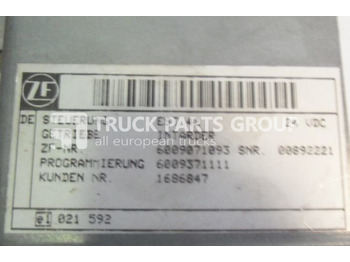 كتلة التحكم - شاحنة DAF 105 XF EUR 4, EURO 5 emission, electronic control unit ZF - inta control unit: صور 2 كتلة التحكم - شاحنة DAF 105 XF EUR 4, EURO 5 emission, electronic control unit ZF - inta control unit: صور 2