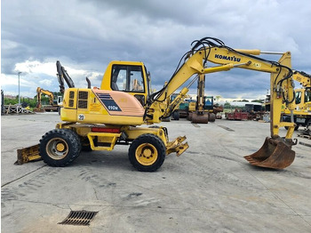 حفارة على عجلات Komatsu PW110: صور 5