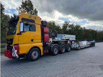 عربة مسطحة منخفضة نصف مقطورة GOLDHOFER STZ