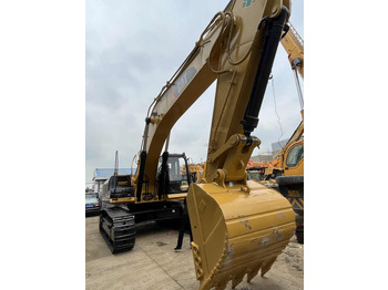 حفارات زحافة second hand CAT big and large excavator 320D used cat 320D 326D crawler excavator with winch FOR SALE: صور 5