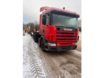 شاحنة نقل سيارات شاحنة SCANIA R124