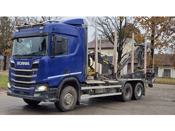 شاحنة قطع الأشجار SCANIA R 450