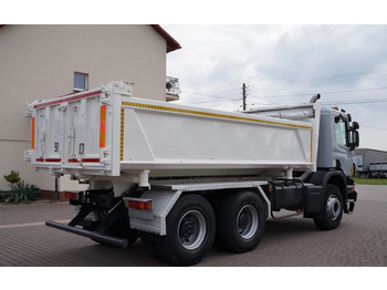قلابات Scania P 380 6x4 MANUAL WYWROTKA 2- STRONNA HYDROBURTA BORDMATIC P420: صور 5