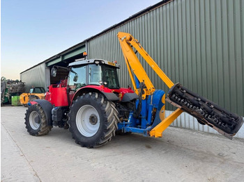 جرار Massey Ferguson 7618 Dyna VT c/w Bomford Falcon Evo 6.5: صور 2