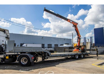 عربة مسطحة منخفضة نصف مقطورة CASTERA