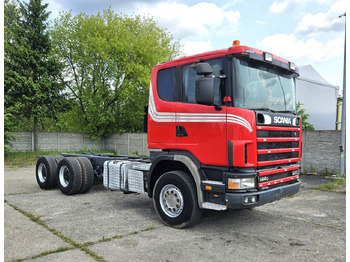 الشاسيه شاحنة Scania 144 530 6X4 Manual Pump AND Injectros - Full Sprin G: صور 2