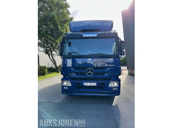 بصندوق مغلق شاحنة 2012 Mercedes-Benz ACTROS skapbil/thermo med frys - Bilen har full service historikk - 573000 km.: صور 2