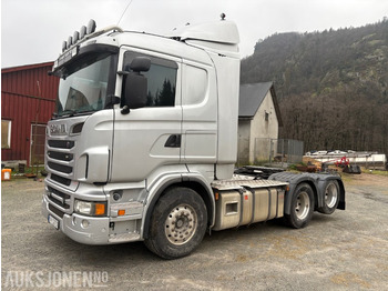 شاحنة جرار 2013 Scania R 620 manuell,tipp hydraulikk,Løfte-boggie: صور 2
