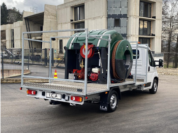 الشاحنات الصغيرة المسطحة CITROEN JUMPER 1+2 180KM | WC AUFBAU + WC PUMPE: صور 3
