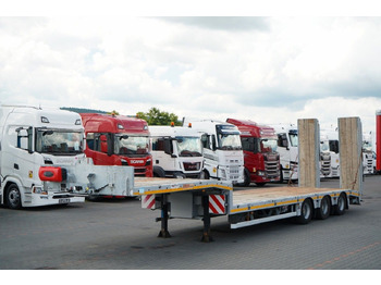 عربة مسطحة منخفضة نصف مقطورة MAX TRAILLER  NACZEPA LAWETA / NISKOPODWOZIOWA / 12,: صور 2