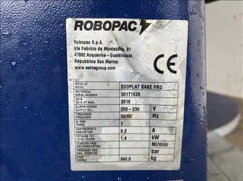 آلة التعبئة والتغليف Robopac Ecoplat Base FRD Pallet wrapper: صور 5