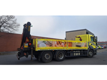 شاحنات مسطحة, شاحنة كرين Mercedes-Benz 2636 Axor 3-Achser 6x2 mit Kran PK14002+Funk: صور 4 شاحنات مسطحة, شاحنة كرين Mercedes-Benz 2636 Axor 3-Achser 6x2 mit Kran PK14002+Funk: صور 4
