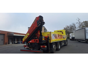 شاحنات مسطحة, شاحنة كرين Mercedes-Benz 2636 Axor 3-Achser 6x2 mit Kran PK14002+Funk: صور 5 شاحنات مسطحة, شاحنة كرين Mercedes-Benz 2636 Axor 3-Achser 6x2 mit Kran PK14002+Funk: صور 5