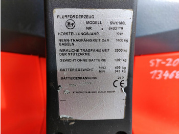 معدات تكديس BT SWE160L: صور 5