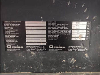 المطافئ Rosenbauer MAN Mustang TLF 6500/500: صور 5 المطافئ Rosenbauer MAN Mustang TLF 6500/500: صور 5