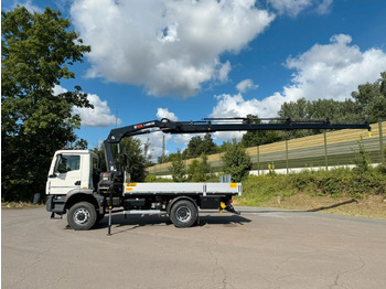 شاحنة كرين MAN TGM 18.320 4x4 Hiab 228-4 Kran: صور 2