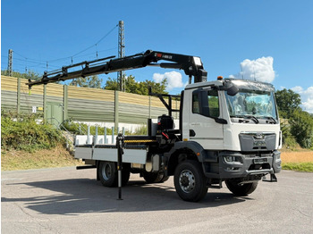 شاحنة كرين MAN TGM 18.320 4x4 Hiab 228-4 Kran: صور 5